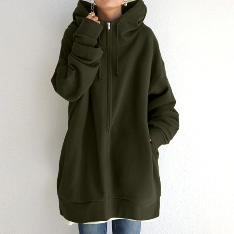 Oversized Winter Pullover Hoodie - Cassandra 3