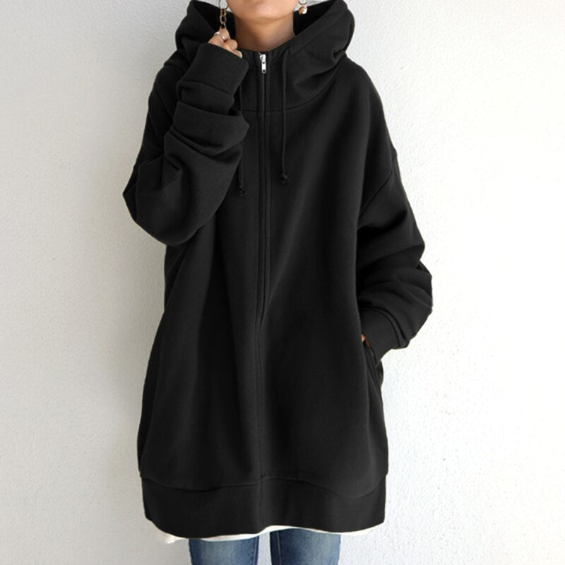 Oversized Winter Pullover Hoodie - Cassandra 4