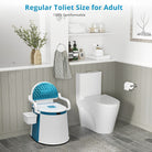 Portable Toilet for Adults and Elderly Indoor Outdoor Use 2