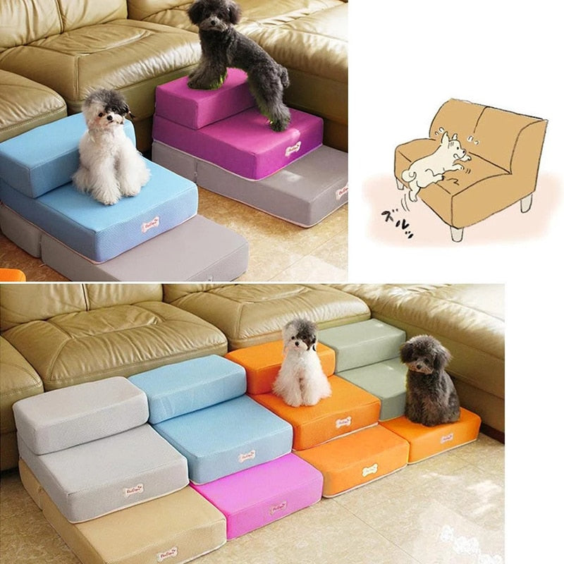 Premium Dog Steps – Non-Slip Pet Stairs for Bed & Sofa, Joint-Friendly Design for Small and Senior Dogs 6
