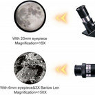 Professional Telescope 300/70mm with Tripod and Phone Mount 1