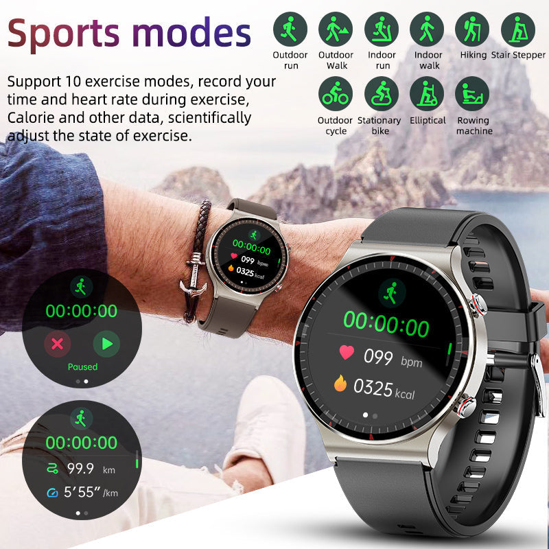 PulseSync | ECG Heart Rate & Oxygen Monitor Smartwatch with Fitness Tracking 4