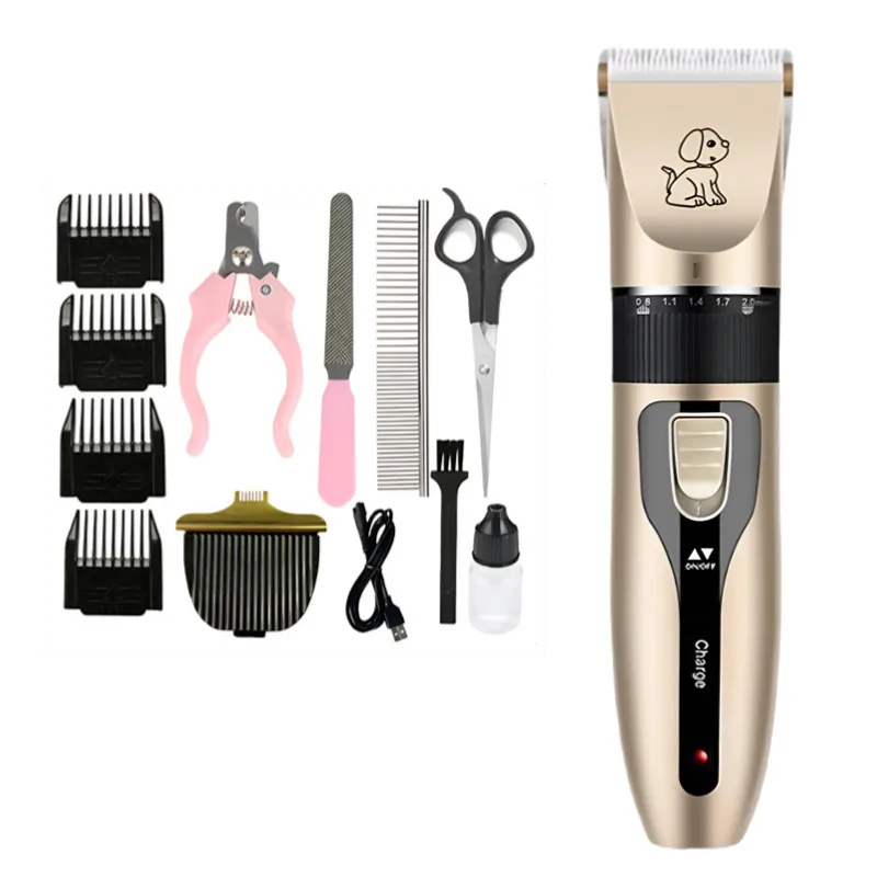 QuietClip Pro Clippers – Whisper-Quiet with a Long-Lasting Battery and Precision Blades for Stress-Free Pet Care. 5