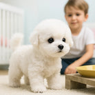 Realistic Interactive Plush Puppy Toy - Eco-Friendly, Soft PU Material, Engaging Companion for All Ages 1