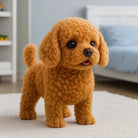 Realistic Interactive Plush Puppy Toy - Eco-Friendly, Soft PU Material, Engaging Companion for All Ages 3