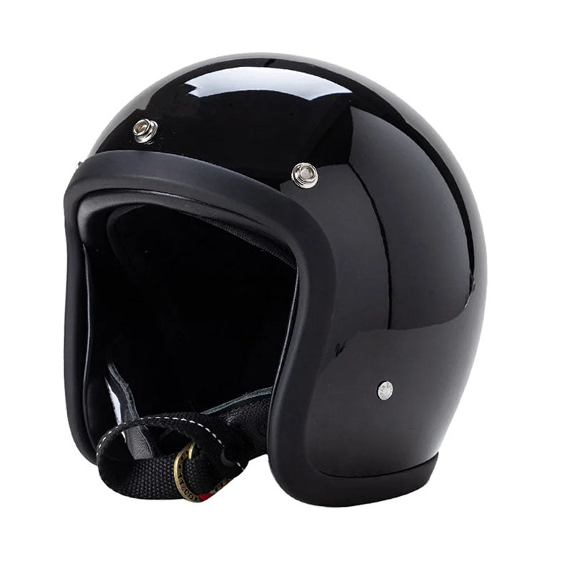 RetroRider - Sleek Low-Profile Motorcycle Helmet (DOT & ECE Certified) 1