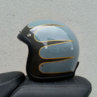 RetroRider - Sleek Low-Profile Motorcycle Helmet (DOT & ECE Certified) 15