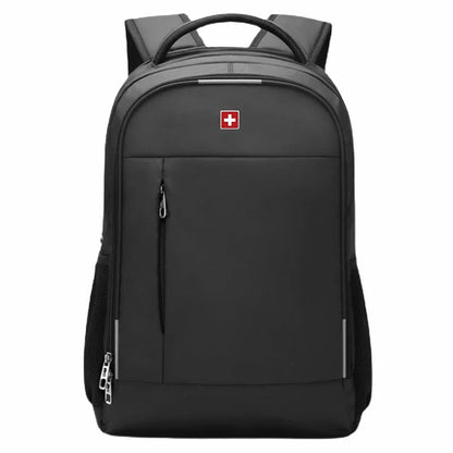 SWISS Herren Laptop-Rucksack – Wasserdicht, diebstahlsicher & mit USB-Anschluss