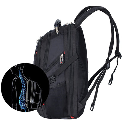 Wasserdichter Herren Rucksack – 15,6/17 Zoll Laptop, Business & Reise