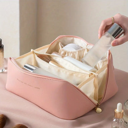 Make-up-Organizer für Damen – Kosmetiktasche mit Reißverschluss für Reisen