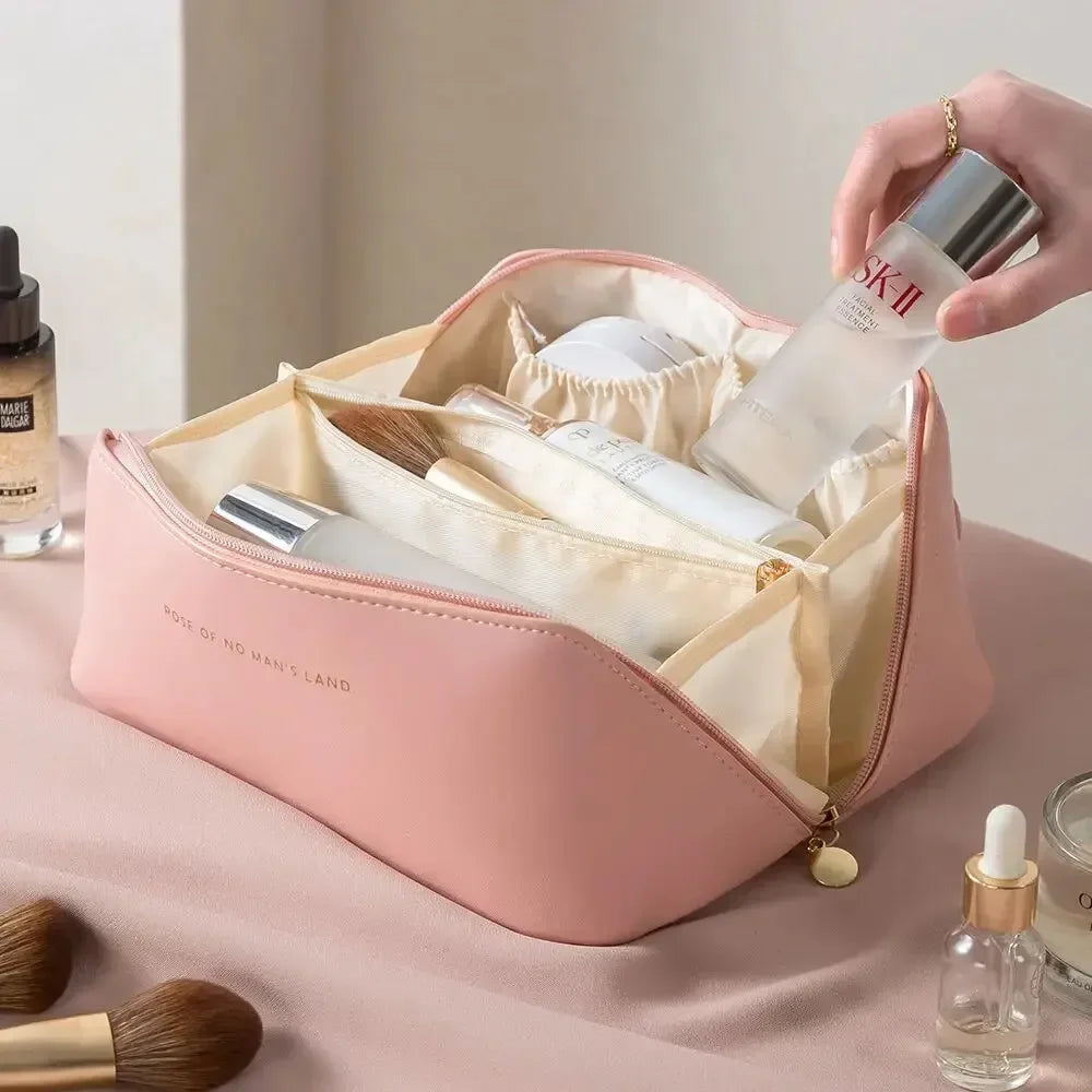 Make-up-Organizer für Damen – Kosmetiktasche mit Reißverschluss für Reisen