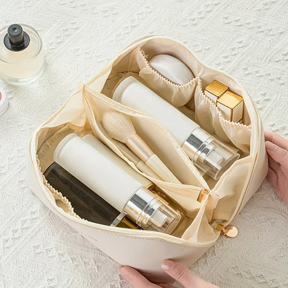 Make-up-Organizer für Damen – Kosmetiktasche mit Reißverschluss für Reisen