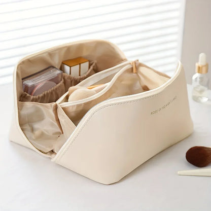 Make-up-Organizer für Damen – Kosmetiktasche mit Reißverschluss für Reisen