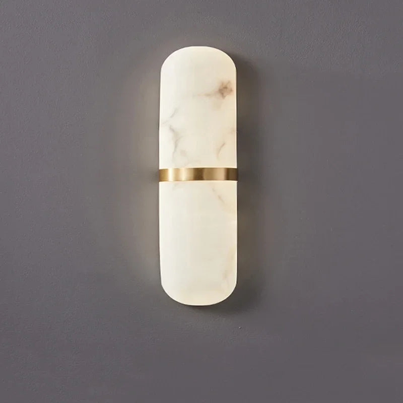 ScandiGlow – Minimalist Marble Wall Light for Contemporary Spaces 4