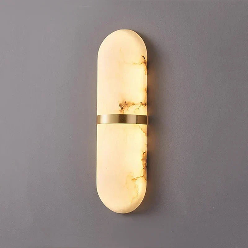 ScandiGlow – Minimalist Marble Wall Light for Contemporary Spaces 6