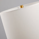 SculptGlow – Resin Table Lamp with Soft Linen Shade 7