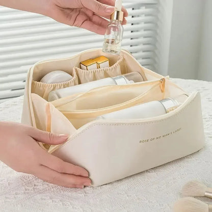 Make-up-Organizer für Damen – Kosmetiktasche mit Reißverschluss für Reisen