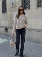 Selene | Women's Fleece Button Jacket – Cozy, Warm, and Effortlessly Stylish 2