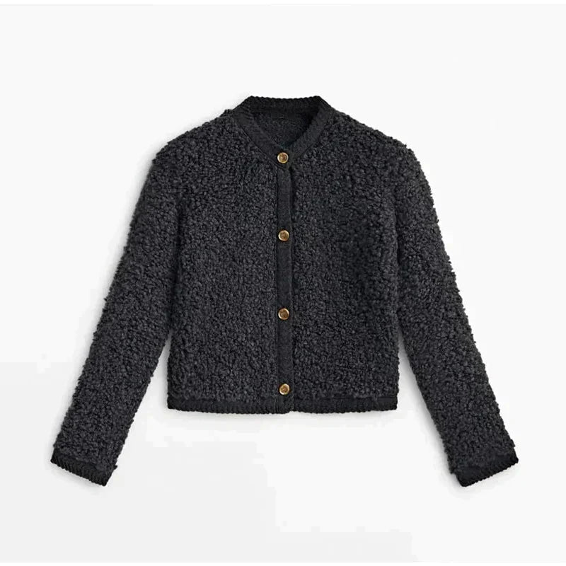 Selene | Women's Fleece Button Jacket – Cozy, Warm, and Effortlessly Stylish 5
