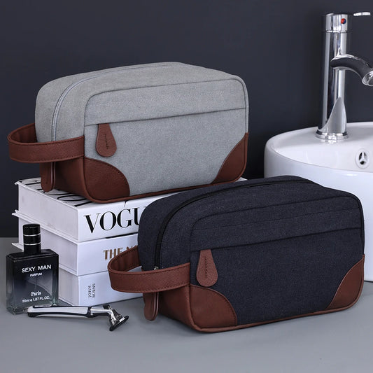Retro Kosmetiktasche – Wasserdichte Kulturtasche, Hohe Kapazität