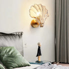 ShellLume – Elegant Glass Wall Lamp with Ocean-Inspired Coral Design 0