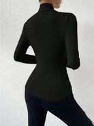 SilkenDrape | Elegant Figure-Hugging Women's Top for Going Out 5