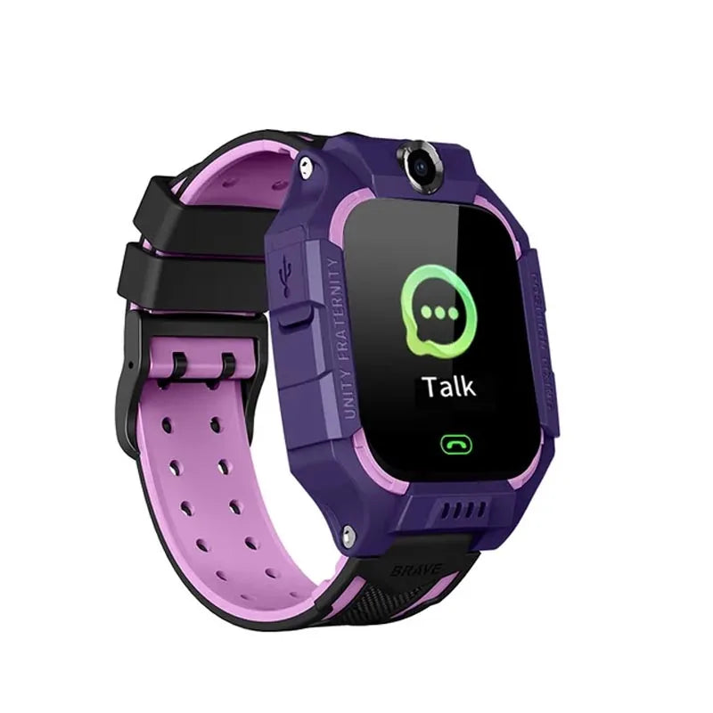 Smart GPS Kids Watch with Color Screen, SOS Function, Camera, and Activity Tracker for Ages 5+ 0