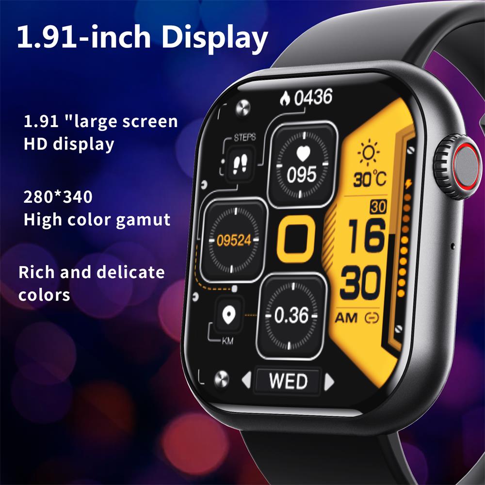 Smartwatch with Blood Pressure and Fitness Tracker 5