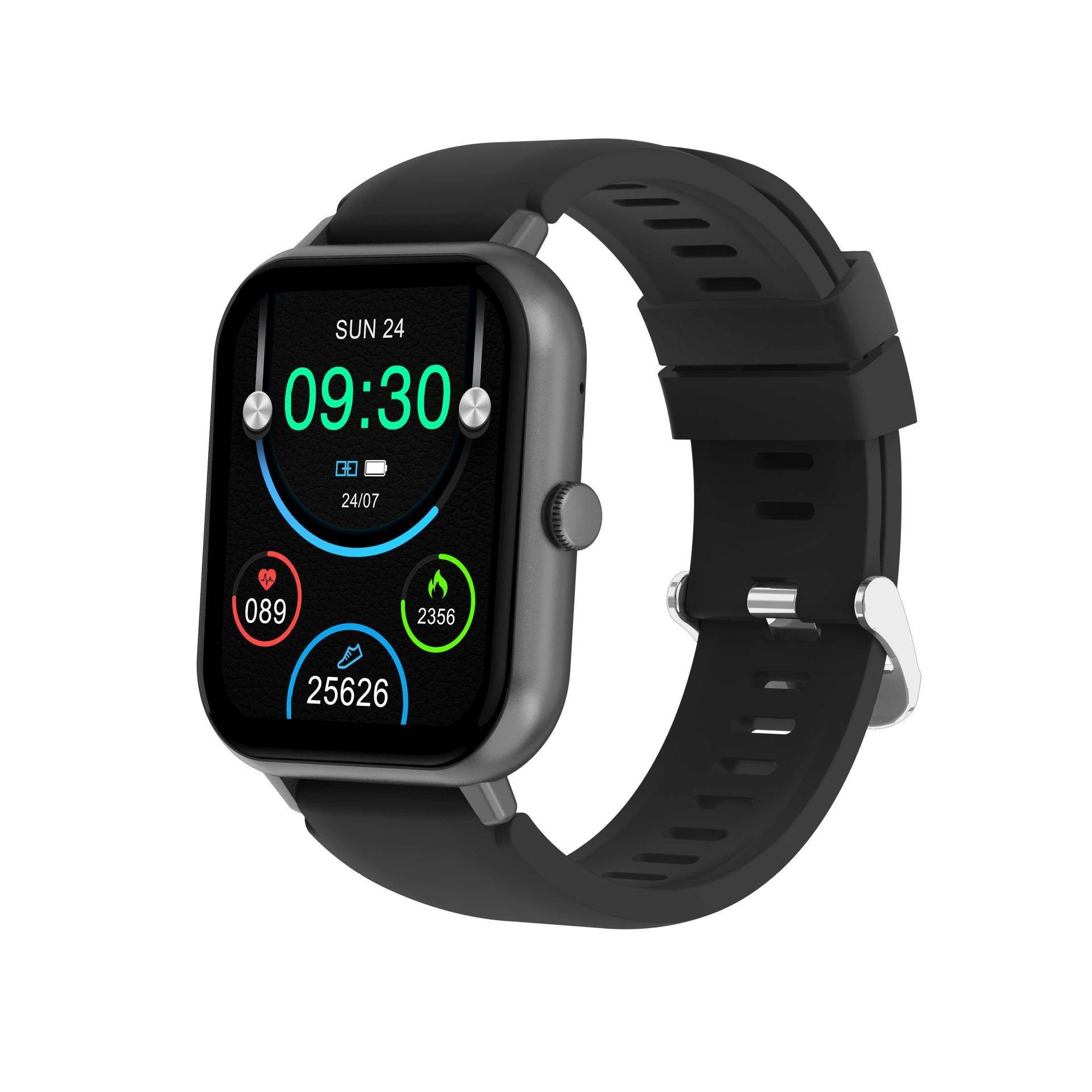 Smartwatch with Heart Rate Monitor and 10 Sports Modes – Slim Design, Compatible with All Smartphones 0