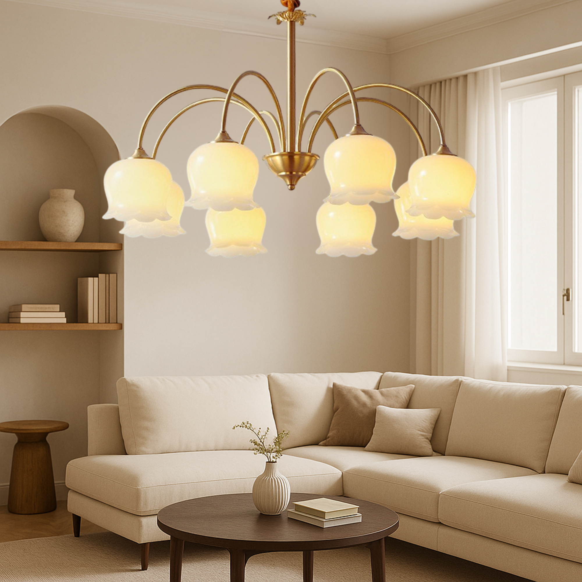 Solin | French Copper Chandelier with Elegant Style 3
