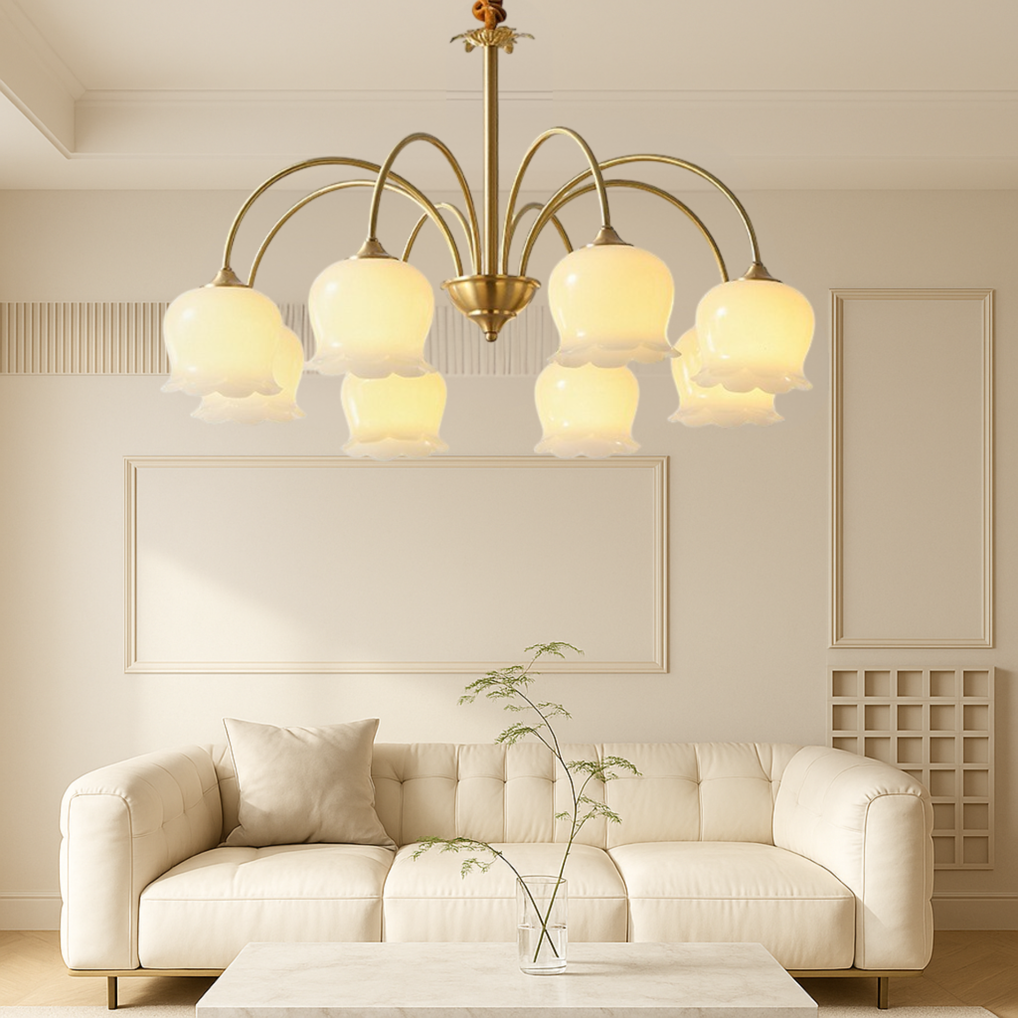 Solin | French Copper Chandelier with Elegant Style 4