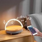 SonoGlow | Modern Multifunctional Table Lamp with Wireless Charger & Speaker 2