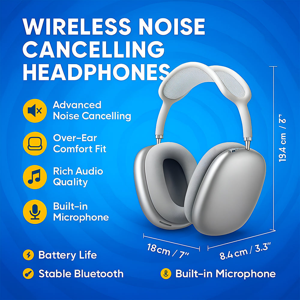 SonoVibe | Premium Noise Cancelling Wireless Bluetooth Headphones 3