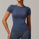 Sophia | Seamless High Elastic Fitness T-Shirt 3