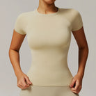 Sophia | Seamless High Elastic Fitness T-Shirt 4
