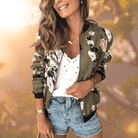 Sustainable women's coat with floral prints – Stylish and lightweight jacket for every season 2