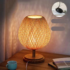 TerraBeam - Retro Bamboo Table Lamp 9