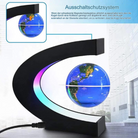 TerraGlobe | Floating Magnetic LED World Map Lamp with Levitating Display 1