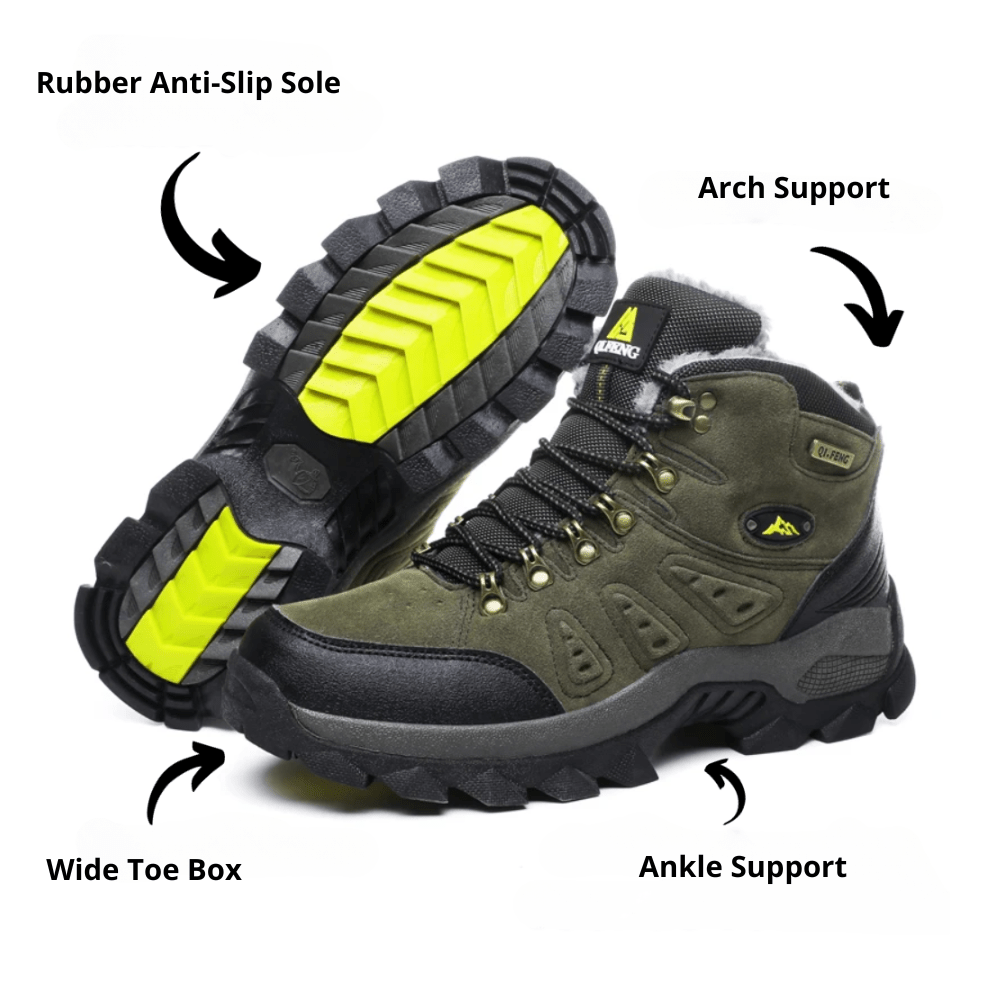 TerraStride | Comfortable Waterproof Hiking Shoes for Outdoor Adventures 6