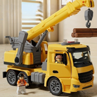 Toy Construction Crane Truck – Realistic Vehicle with Lights, Sounds, and Movable Arm for Kids’ Playtime 4