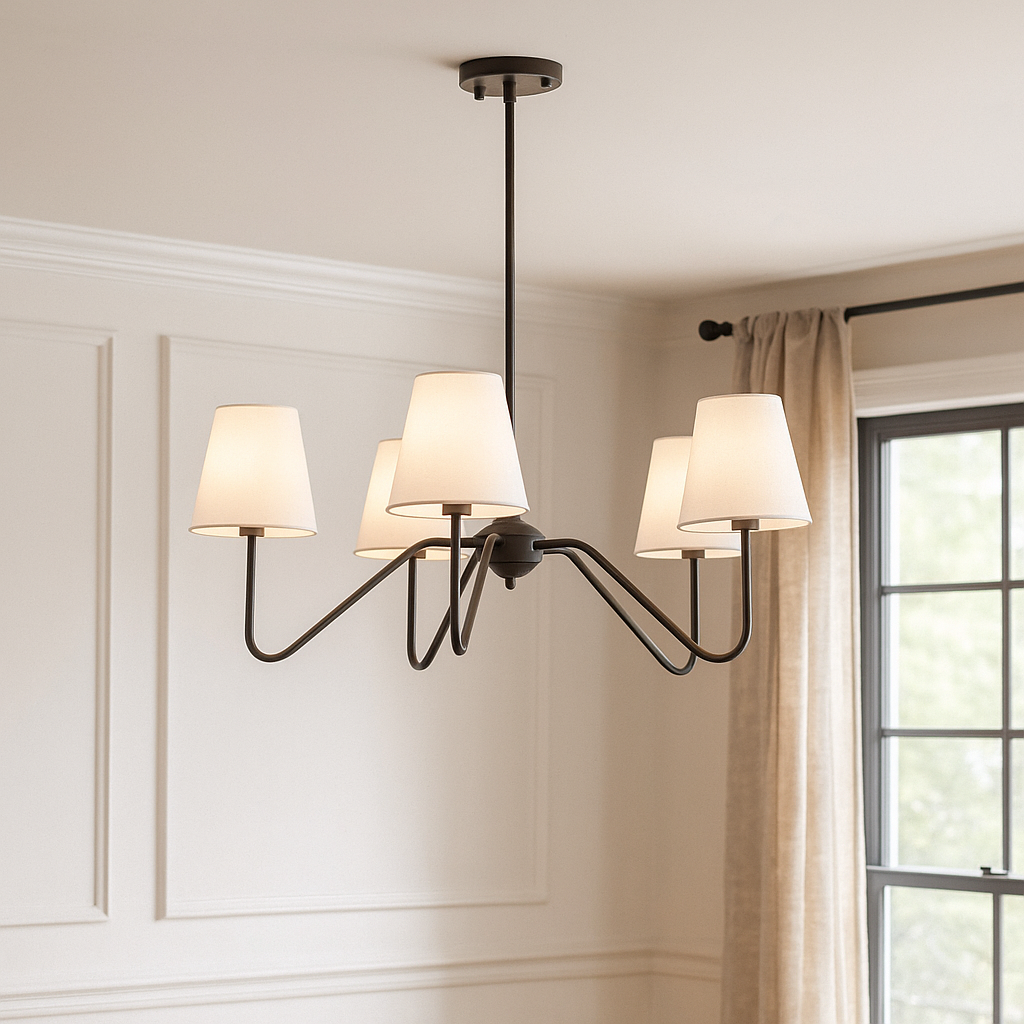 Valenor | Sleek Minimalist Chandelier for Bedroom Ambiance 2