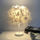 VelvetGlow - Feather Globe Accent Lamp 9