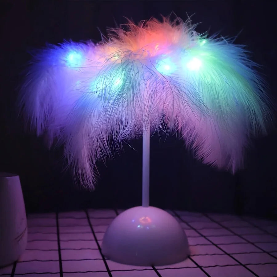 VelvetWings – Artistic Feather Lamp 0