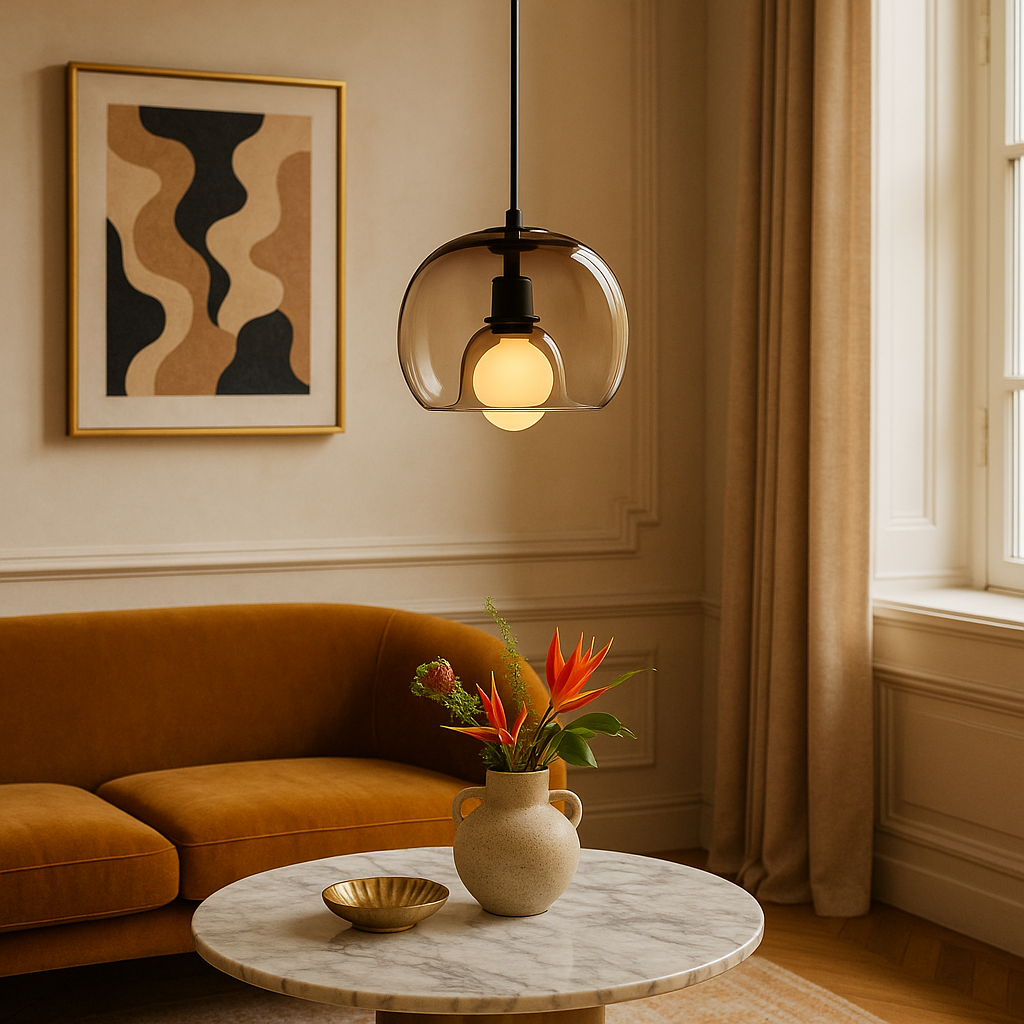 Velynt | Minimalist Vintage Pendant Lamp for Cozy Home Spaces 0
