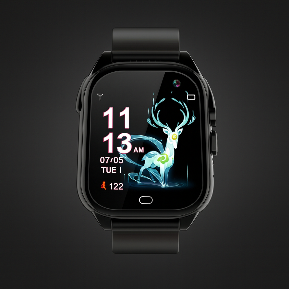 VibrantTech | Kids Fitness Tracker Watch – Fun Interactive Design with Touch Screen 1