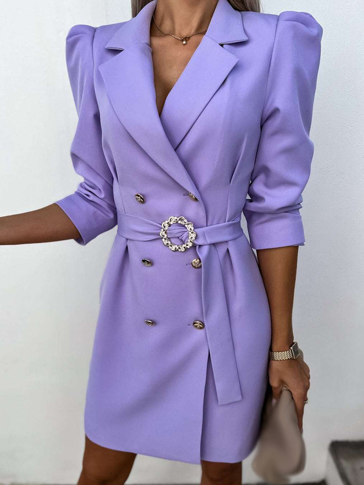 ViennaCharm | Elegant Comfortable Women's Blazer Dress for Versatile Occasions 2