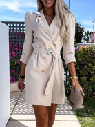 ViennaCharm | Elegant Comfortable Women's Blazer Dress for Versatile Occasions 3