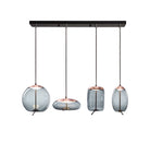 Volith | Hemp Rope Pendant Light in Rose Gold Style 8
