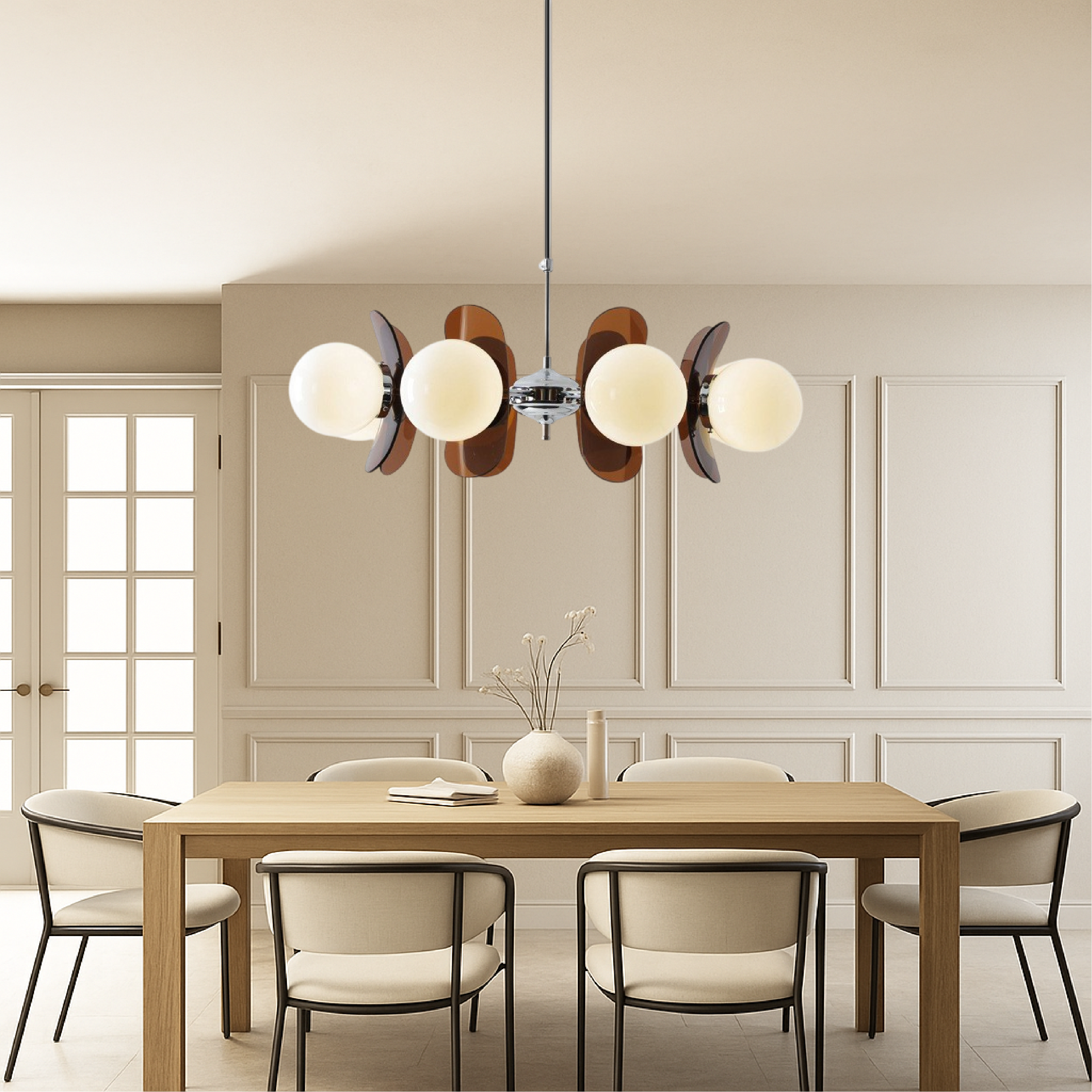 Voltra | Vintage Bauhaus Chandelier for Stylish Homes 4
