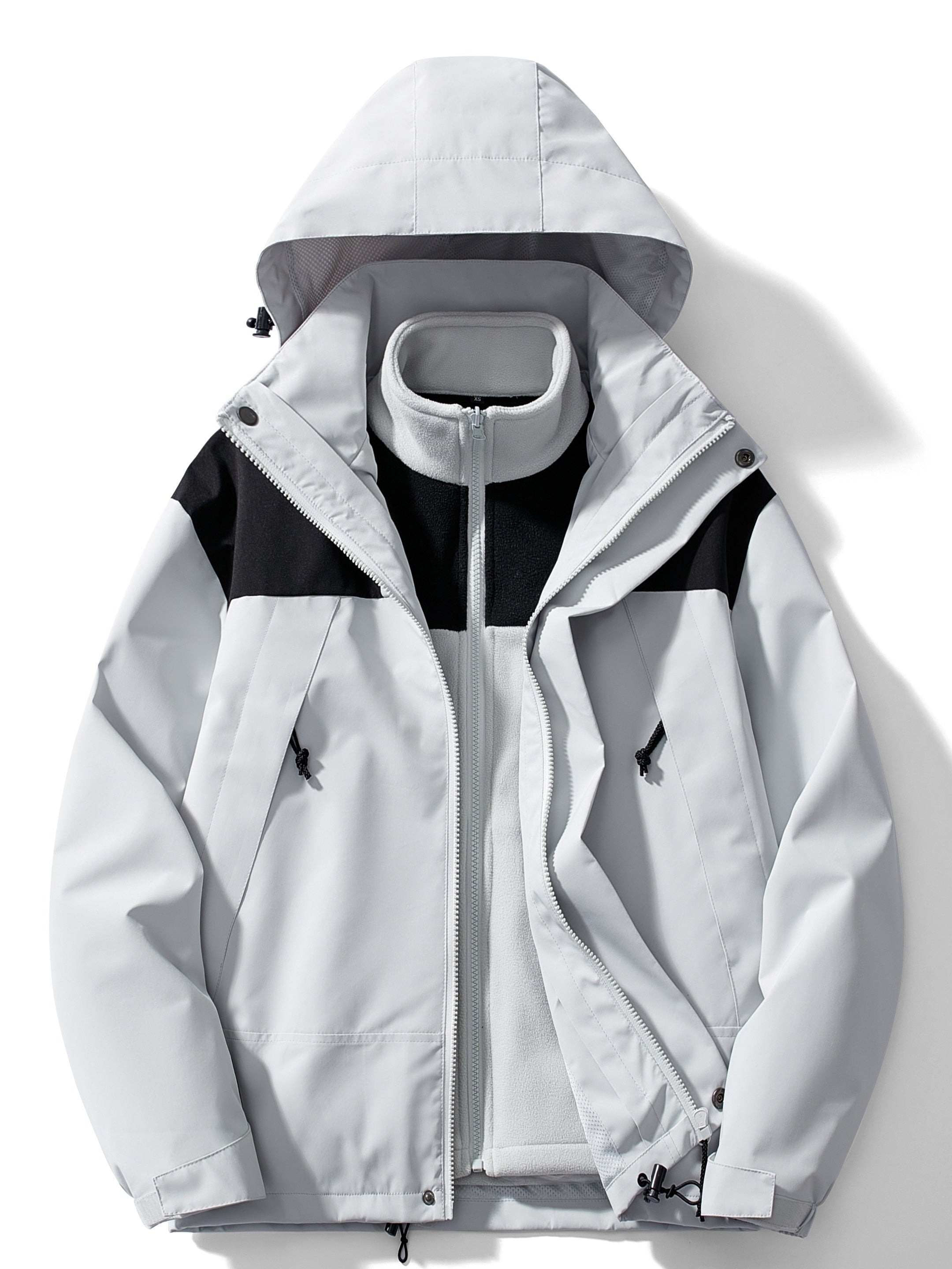 WW | Women's 3-in-1 Hooded Fleece Winter Jacket 6
